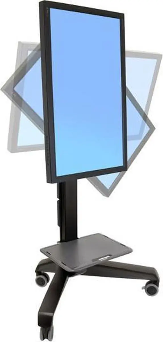 Ergotron Neo-Flex Mobile MediaCenter 24-192-085 - Zwart