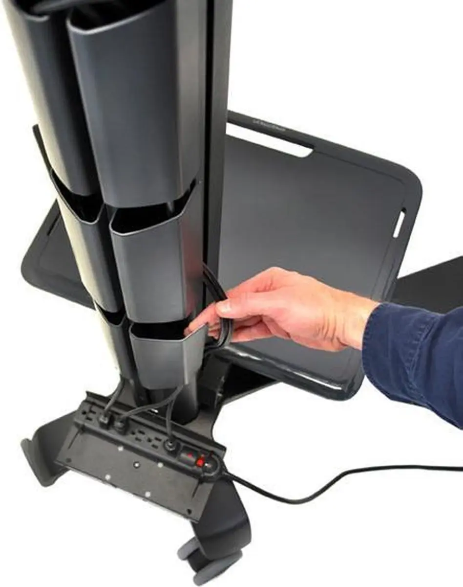 Ergotron Neo-Flex Mobile MediaCenter 24-192-085 - Zwart