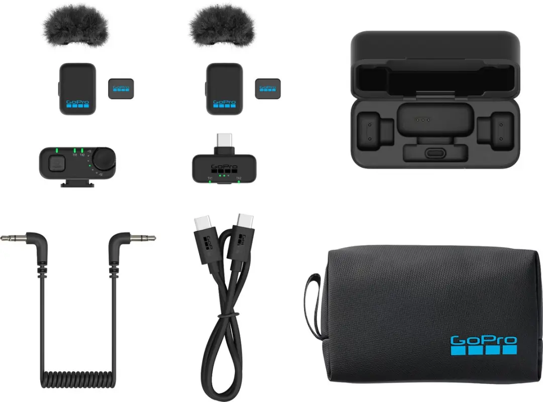 GoPro Wireless Mic Complete Kit AWMIC-010-EU - Zwart