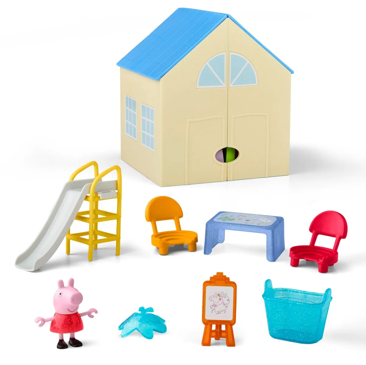Hasbro Peppa Pig Pop-Open Speelklas Multicolor