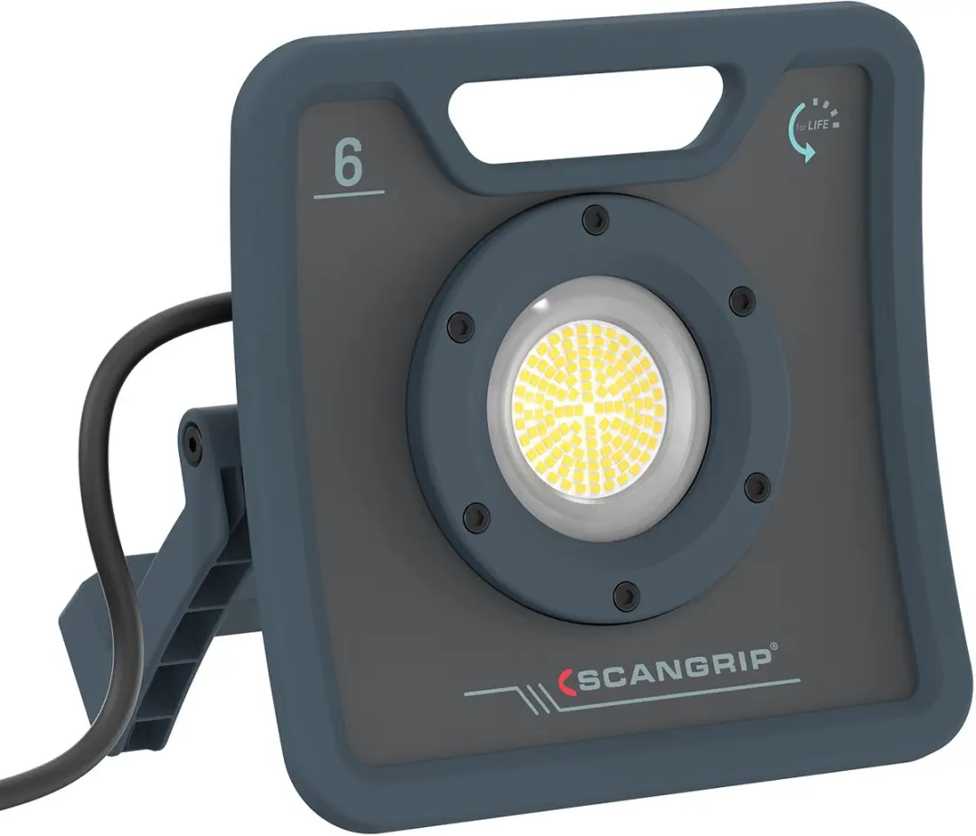 Scangrip Nova 6 LED-bouwlamp 6000 lm - afbeelding 3 van 6