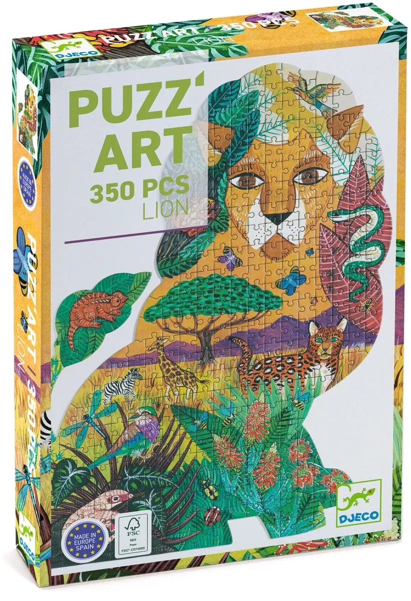 Djeco Leeuw Puzzel 350 Stuks