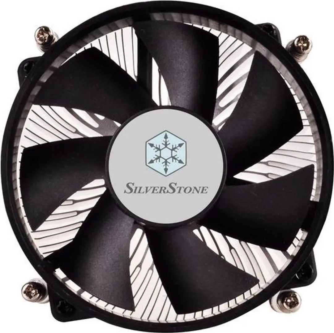 SilverStone NT09-115X Processor Koeler - Grijs/Zwart