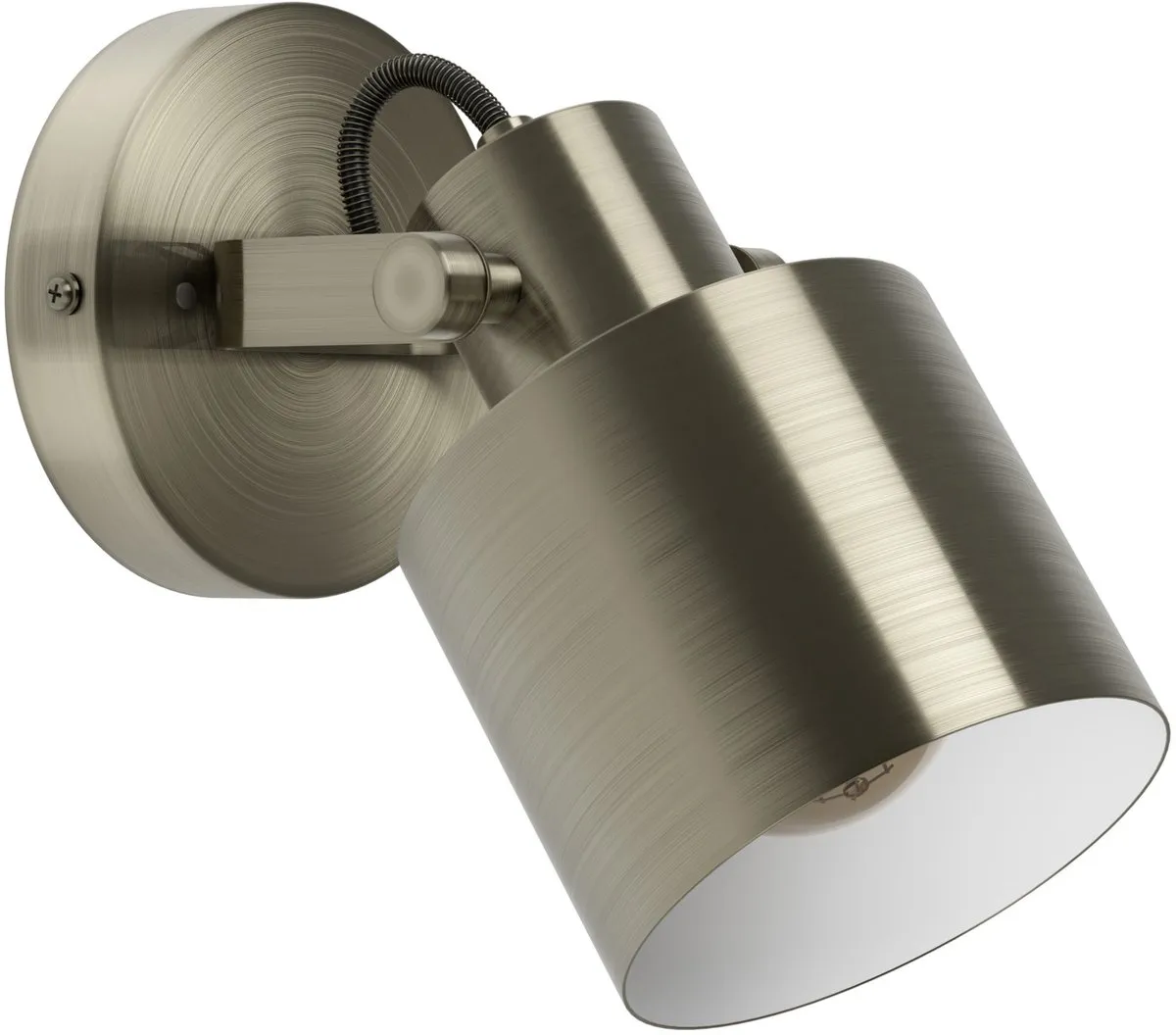 Eglo Southery Spot E27 - 18,5 cm - Goud/Crème