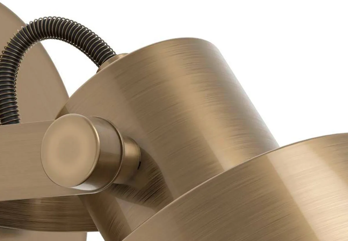 Eglo Southery Spot E27 - 18,5 cm - Goud/Crème