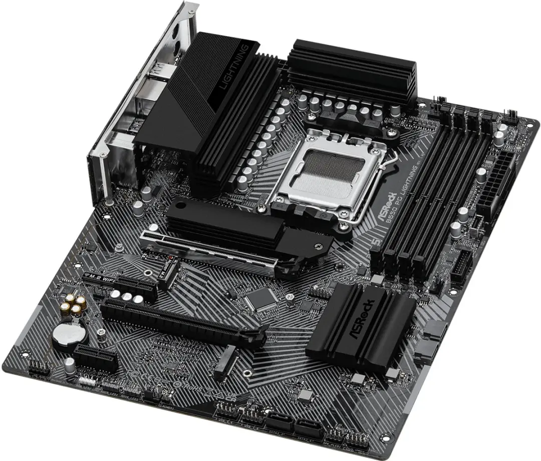 ASRock B650 PG Lightning AM5 ATX Moederbord - 90-MXBK20-A0UAYZ