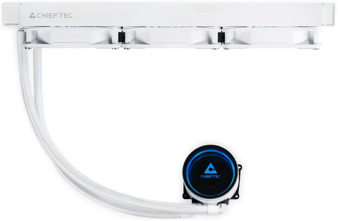 Chieftec Iceberg White 360 CLC-360-RGB-W Waterkoeling - 3x120mm PWM