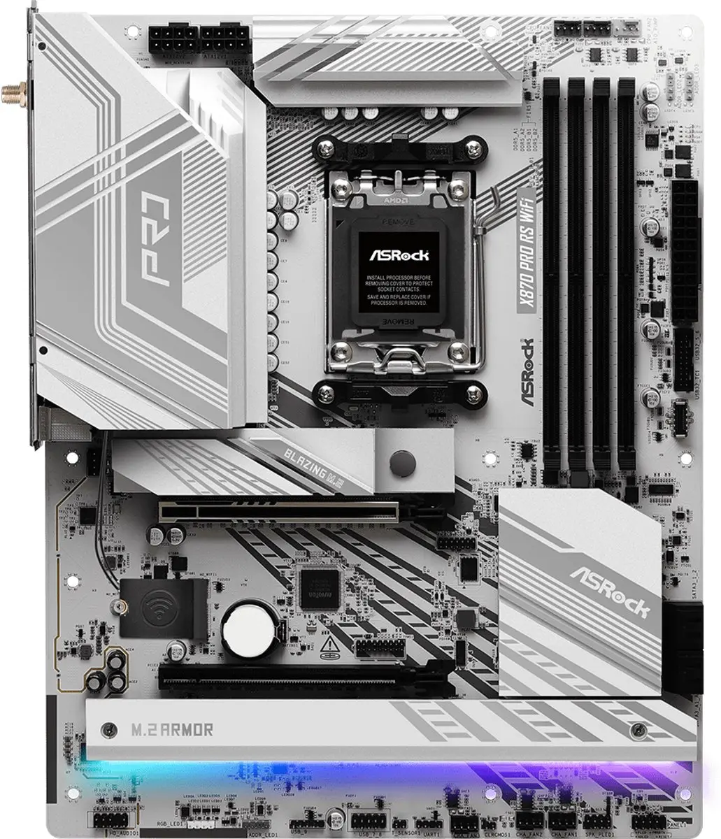 ASRock X870 Pro RS WiFi AM5 Moederbord - ATX