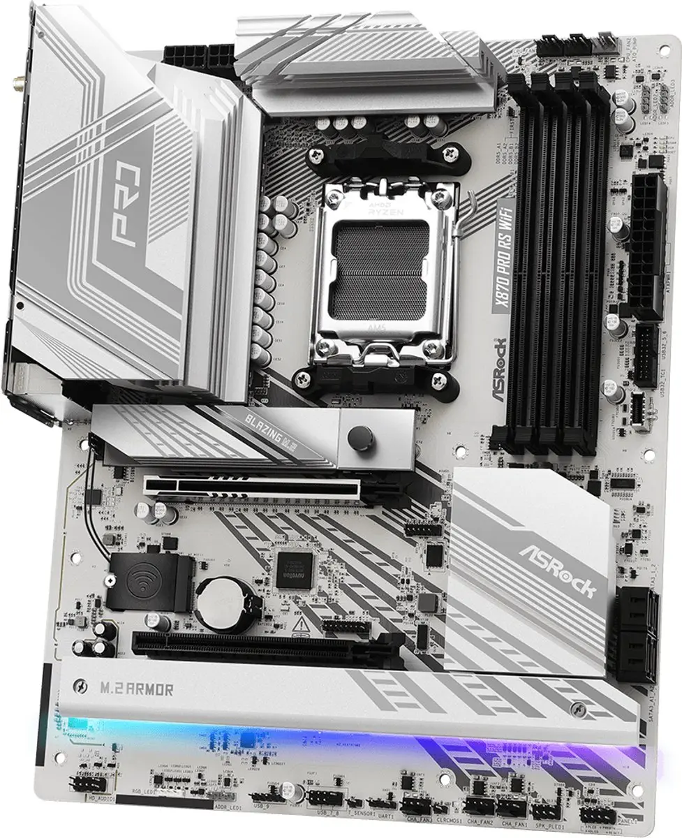 ASRock X870 Pro RS WiFi AM5 Moederbord - ATX