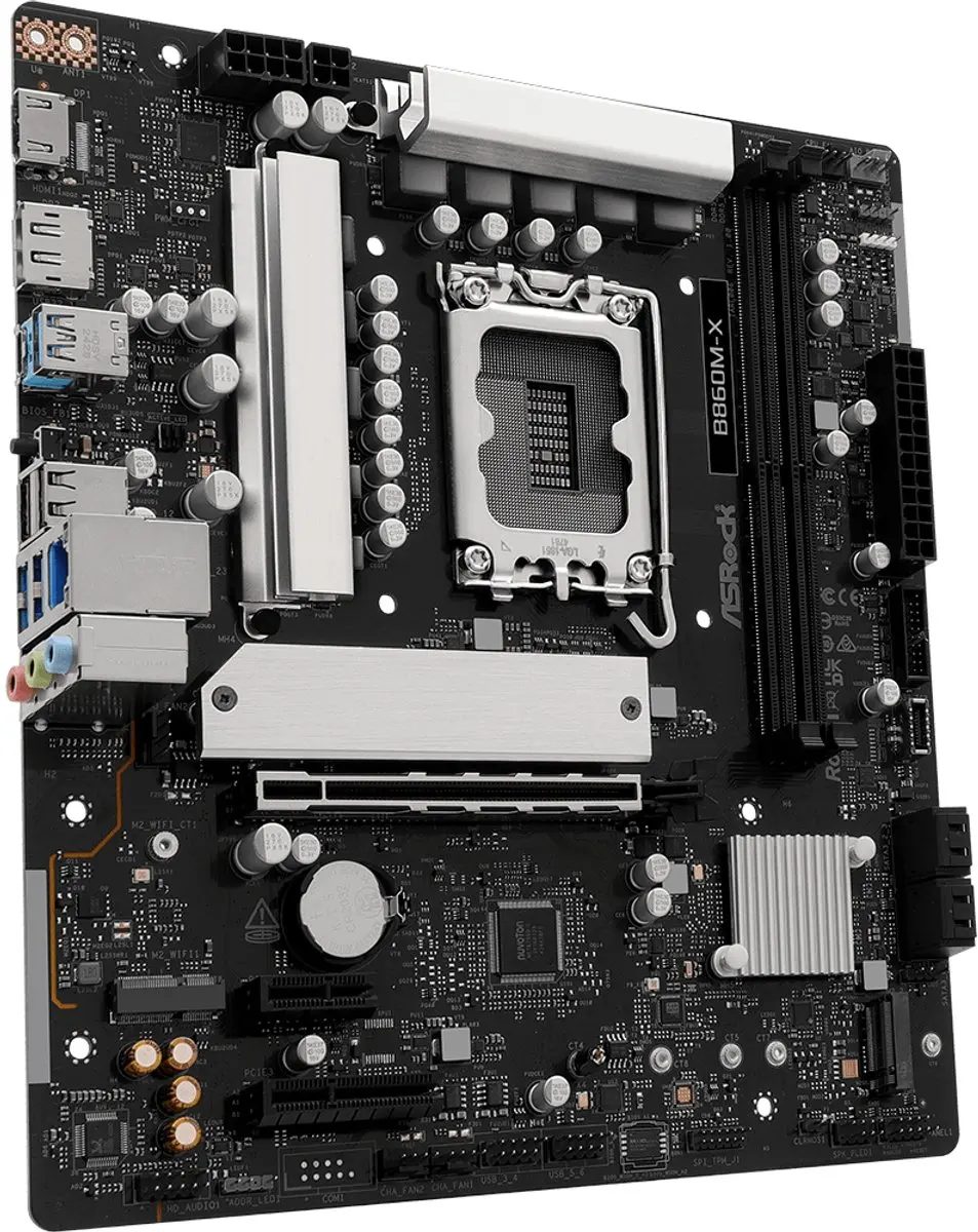ASRock B860M-X microATX Moederbord - LGA 1851