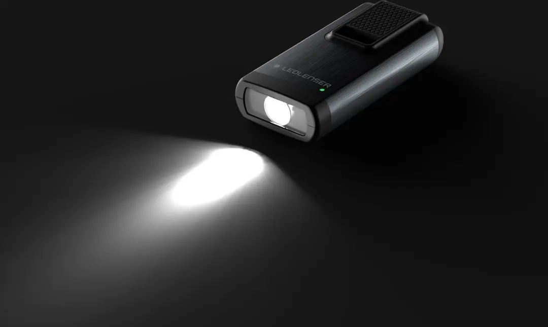 Ledlenser K6R Sleutelhangerlamp - 400 Lumen - Grijs