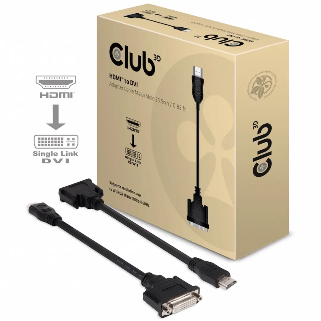 Club 3D HDMI naar DVI-D Adapter