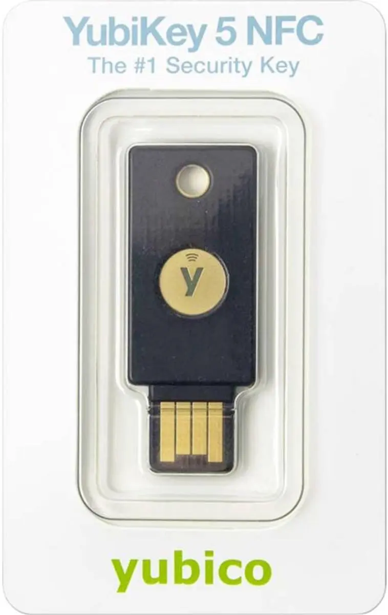 YubiKey 5 NFC - Zwart - afbeelding 6 van 6