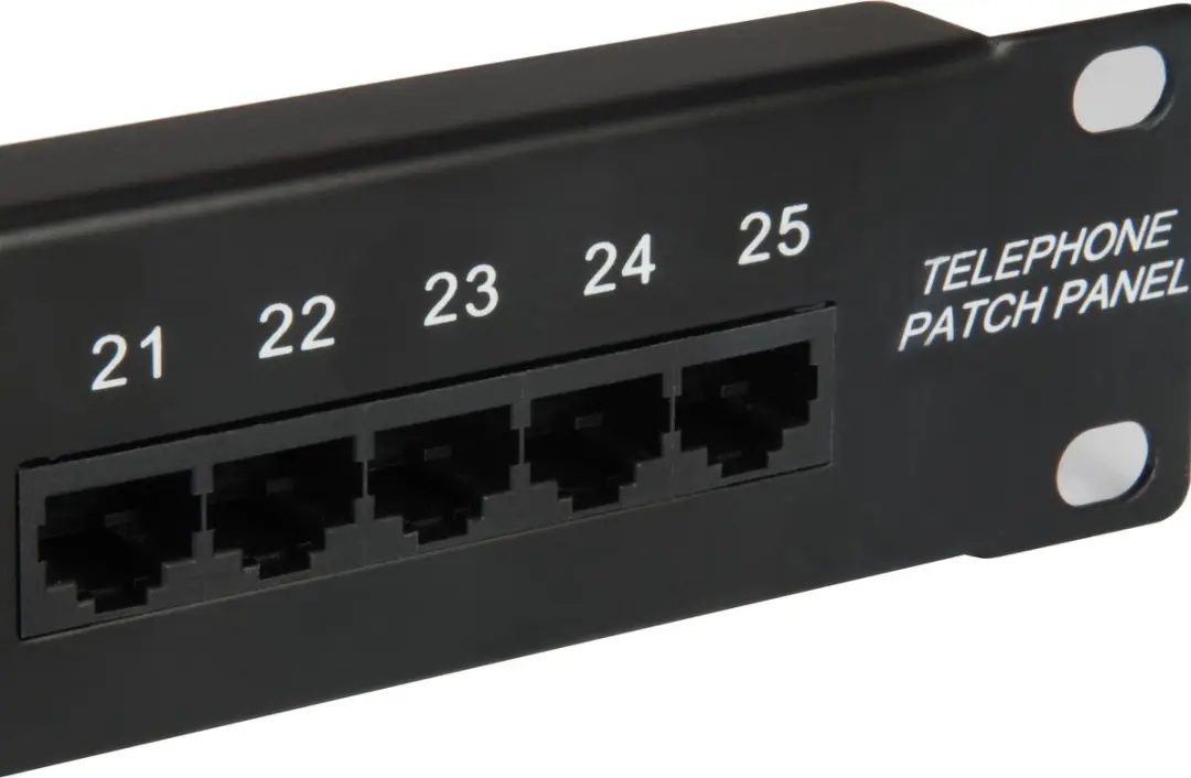 Equip 125298 Patch Panel 25-Port - 1U - RJ45 - Zwart