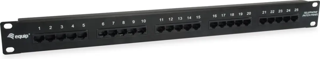 Equip 125298 Patch Panel 25-Port