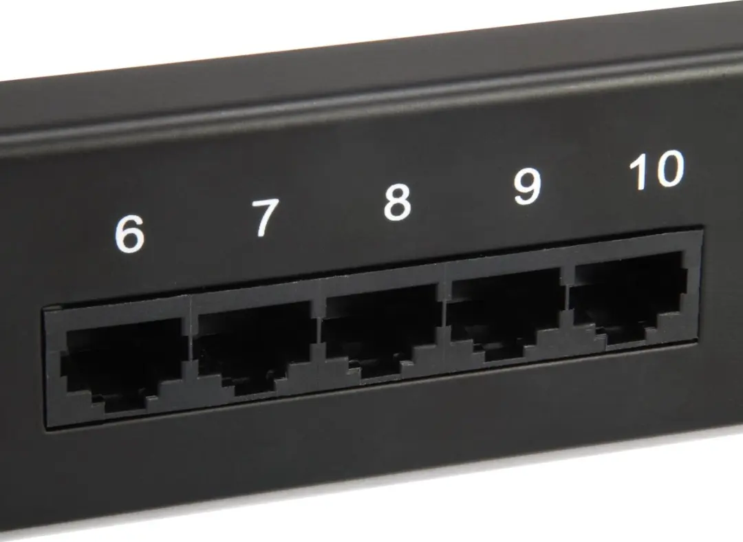 Equip 125298 Patch Panel 25-Port - 1U - RJ45 - Zwart