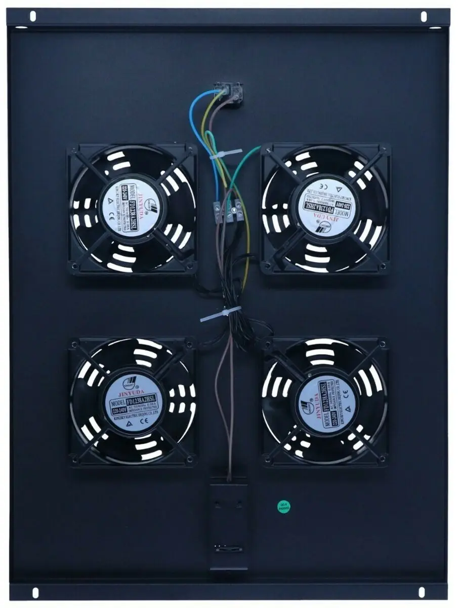 DSIT DS-FT80 Serverventilatorenpakket 4 Stuks - Zwart