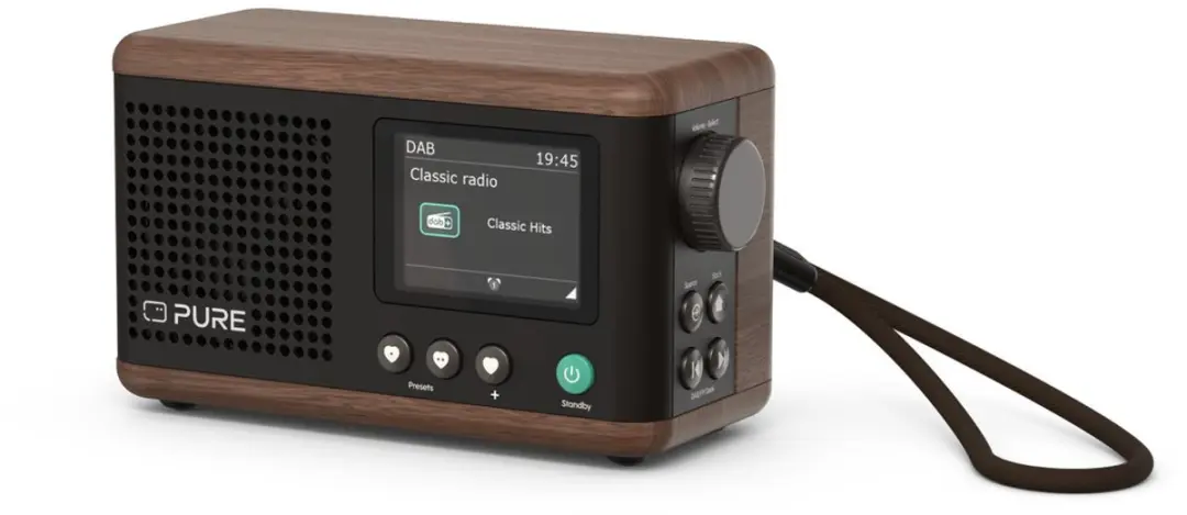 Pure Classic Mini 253800 Digitaal Radio - 5W - Zwart