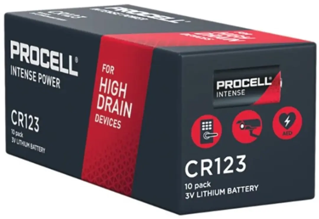 Procell Intens CR123 Lithium 3V