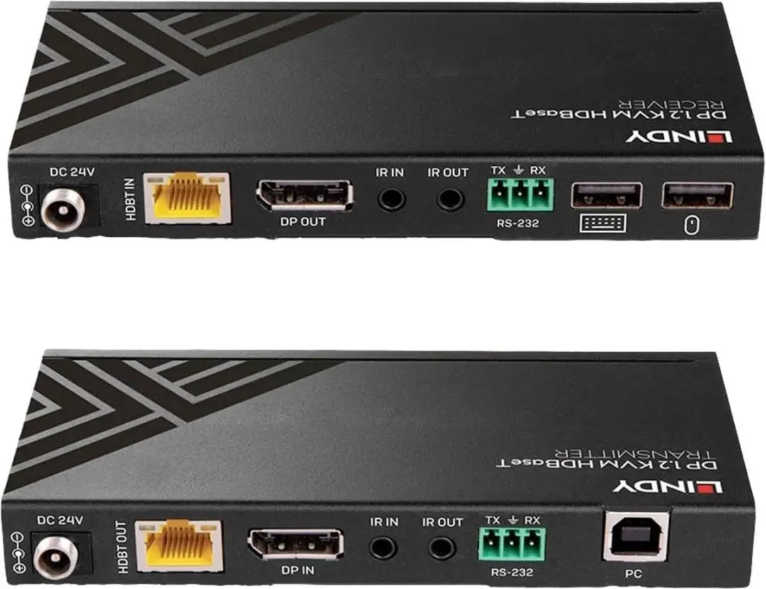 Lindy 39385 KVM-Extender DisplayPort - 4K/2K - afbeelding 6 van 6