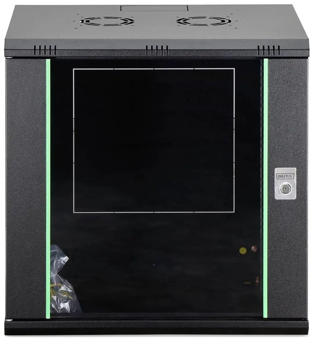 Digitus 19inch Wandkast 600x638x450mm - Zwart