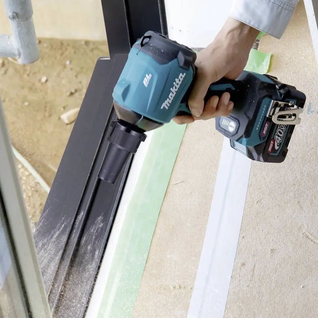 Makita AS001GZ XGT Blaas- en Zuigmachine - 40V Max - Turquoise/Zwart - afbeelding 6 van 6