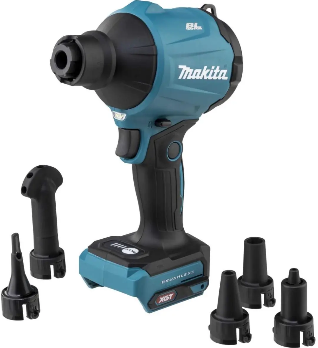 Makita AS001GZ XGT Blaas- en Zuigmachine - 40V Max - Turquoise/Zwart