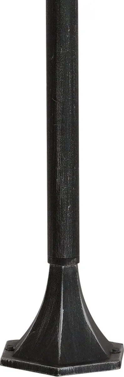 Eglo Navedo Buitenverlichting Tuinpaal 25W - Zwart/Zilver