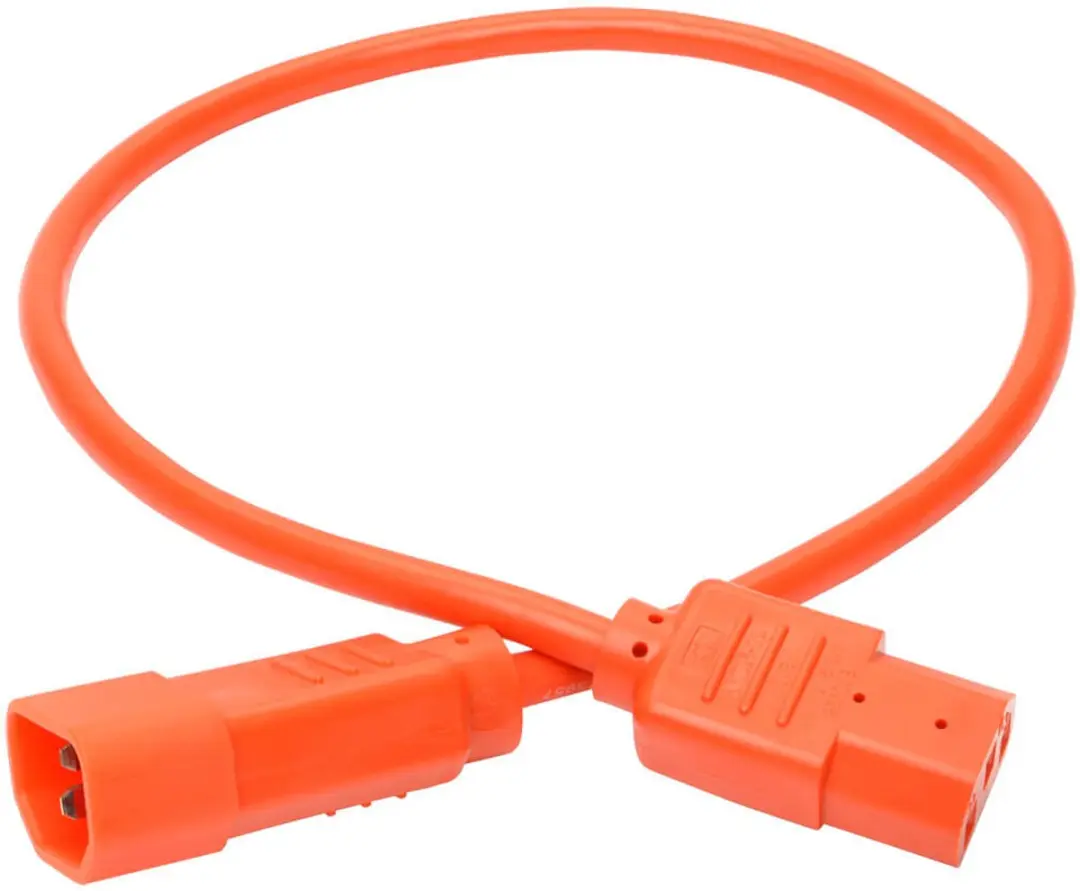 Tripp Lite P004-002-AOR Elektriciteitssnoer - 0,6m - C13/C14 - Oranje