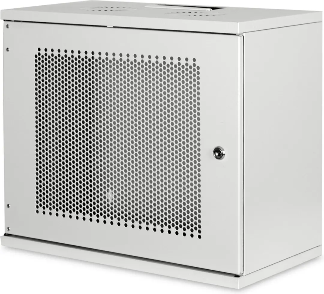 Digitus DN-19-09U-S-PD Wandkast 19" - 9 HE - Grijs-wit