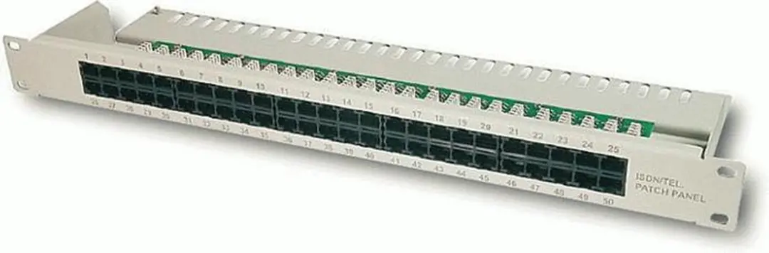 Digitus DN-91350-1 ISDN Patchpaneel 50xRJ45 19" - Wit
