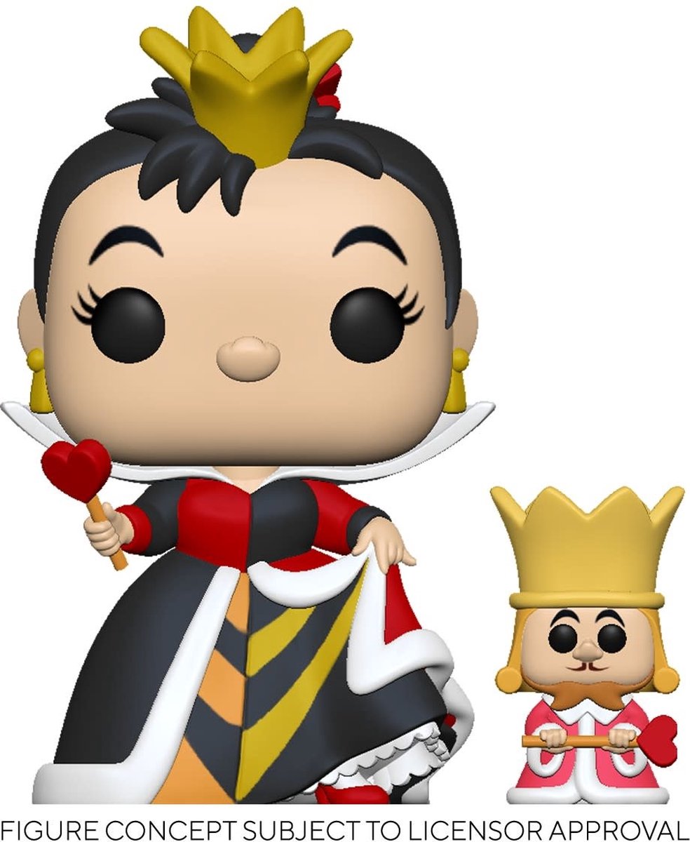 Funko Alice In Wonderland Verzamelfiguur Disney POP! & Buddy Queen With King 9 cm Multicolours
