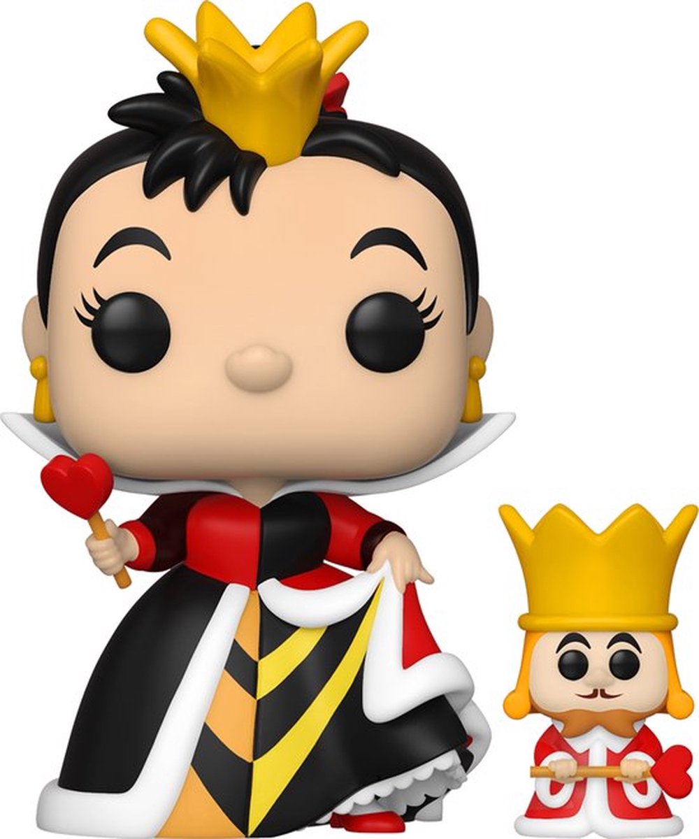 Funko Alice In Wonderland Verzamelfiguur Disney POP! & Buddy Queen With King 9 cm Multicolours