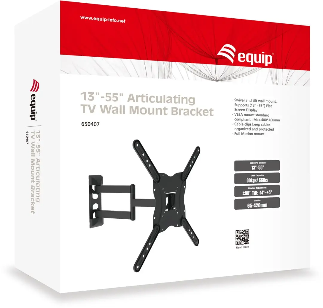 Equip 650407 TV Mount 139,7 cm - Zwart