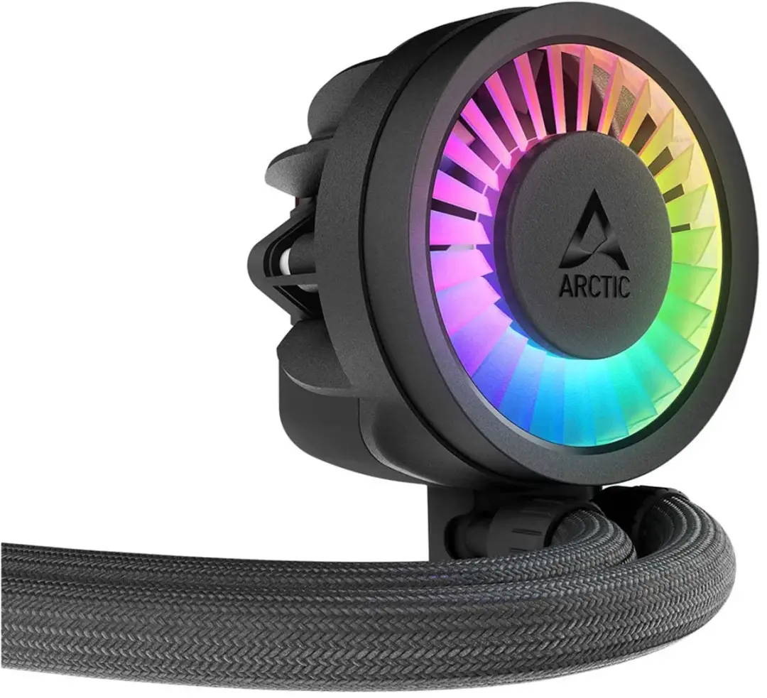 Arctic Wak Freezer III Pro 280 A-RGB Vloeistofkoeling - Transparant