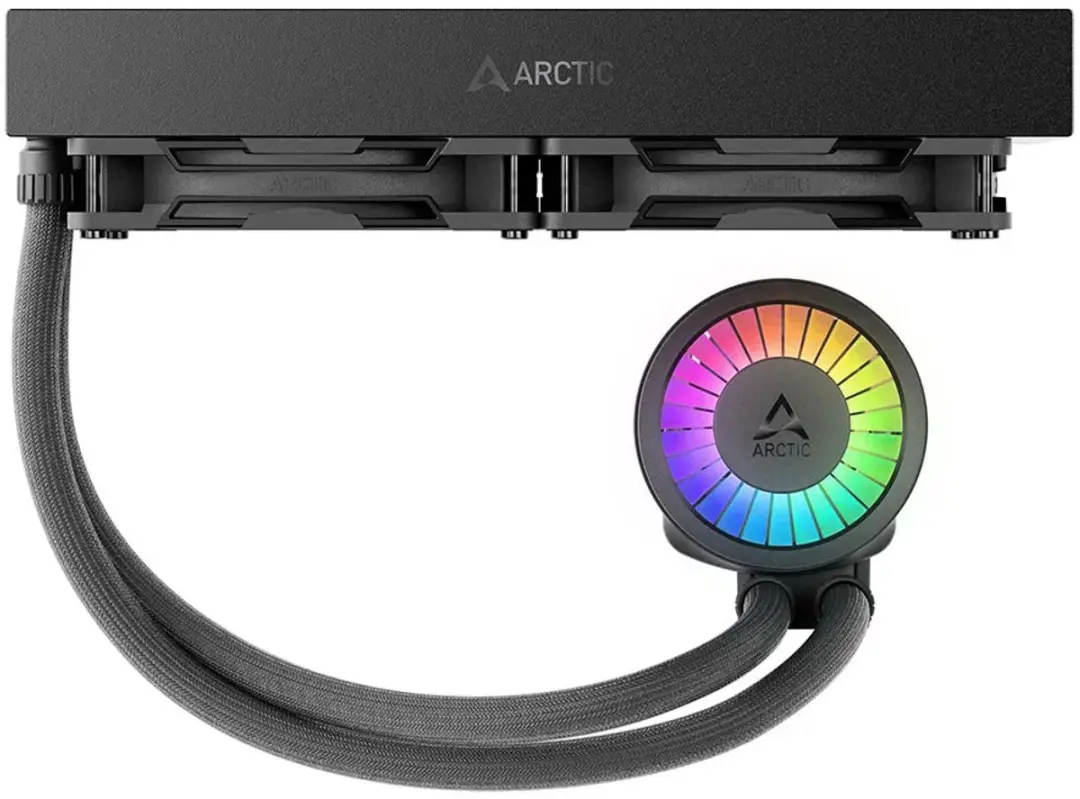 Arctic Wak Freezer III Pro 280 A-RGB Vloeistofkoeling - Transparant