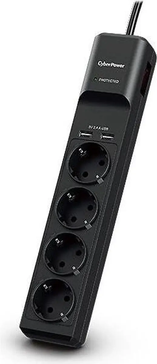 CyberPower Prof. P0420SUD0DE Surgeprotector 4xSchuko 2xUSB