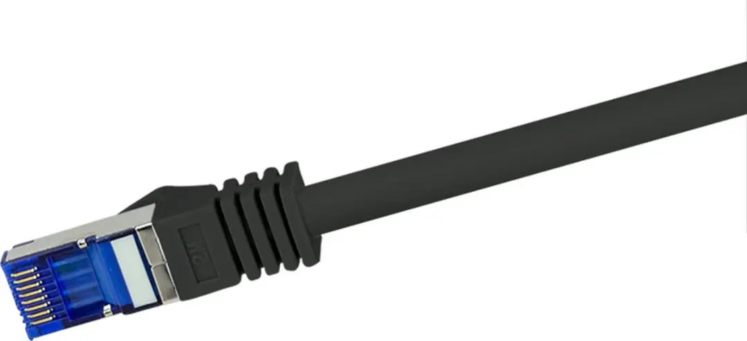 Logilink C6A143S CAT 6A Kabel 50m - Zwart