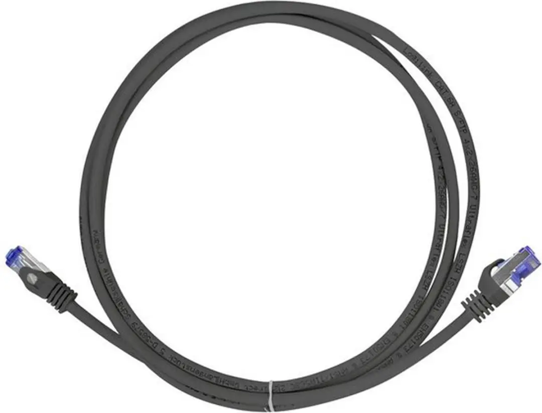 Logilink C6A143S CAT 6A Kabel 50m - Zwart - afbeelding 6 van 6