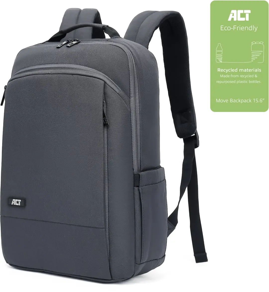 ACT Move Rugzak 15,6” 10L - Grijs