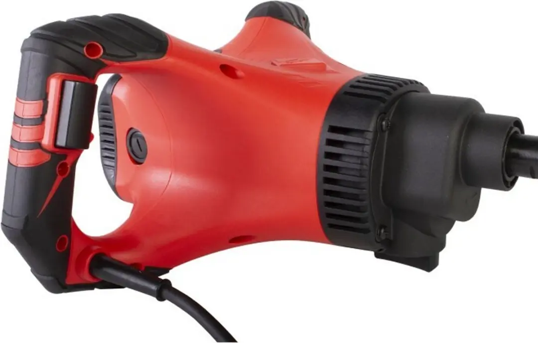 Rubi Rubimix-9 Supertorque Betonmixer 1800W - Koffer - Zwart/Rood - afbeelding 6 van 6