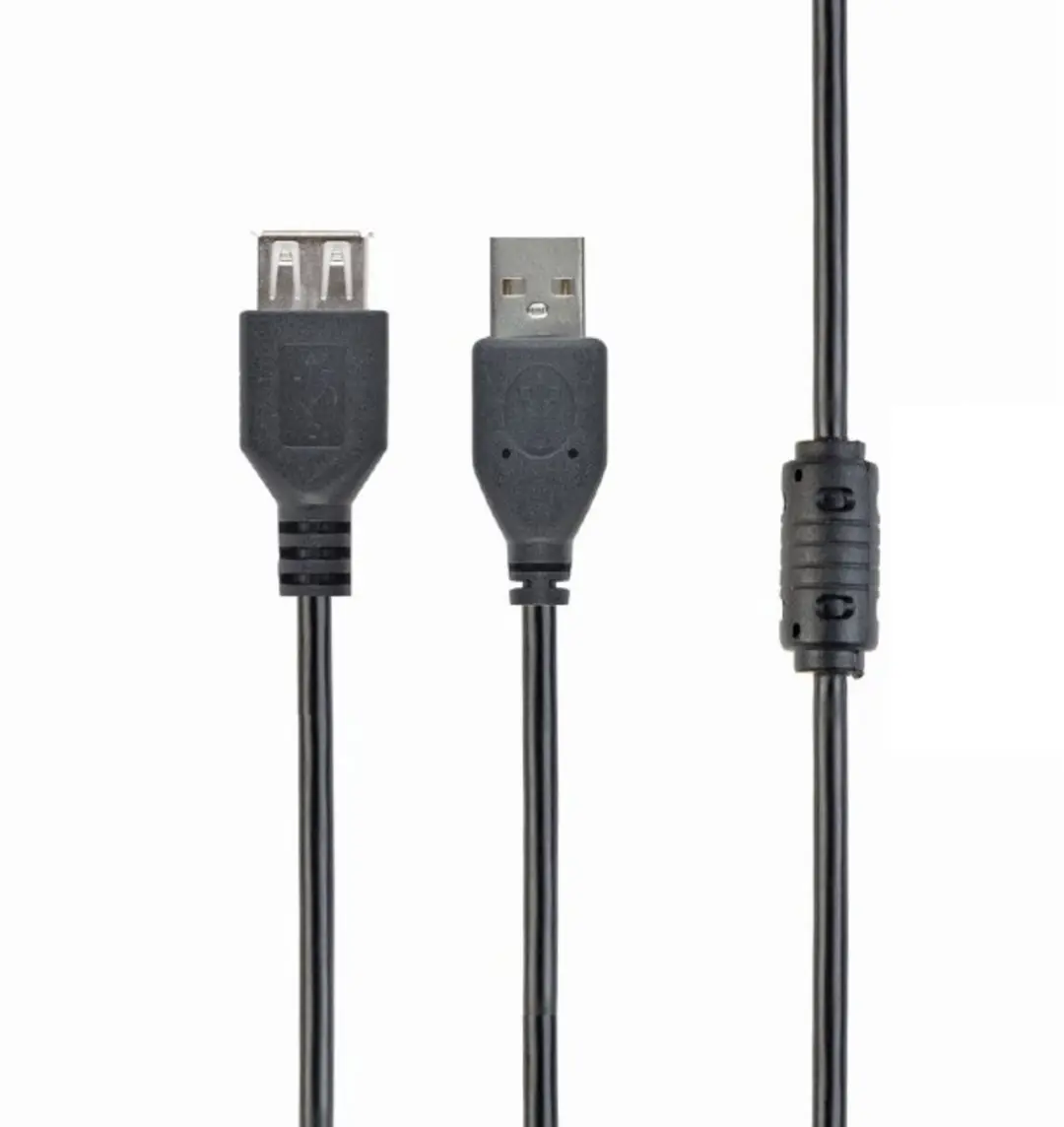 Cablexpert CCF-USB2-AMAF-15 USB Verlengkabel - 15m - Zwart