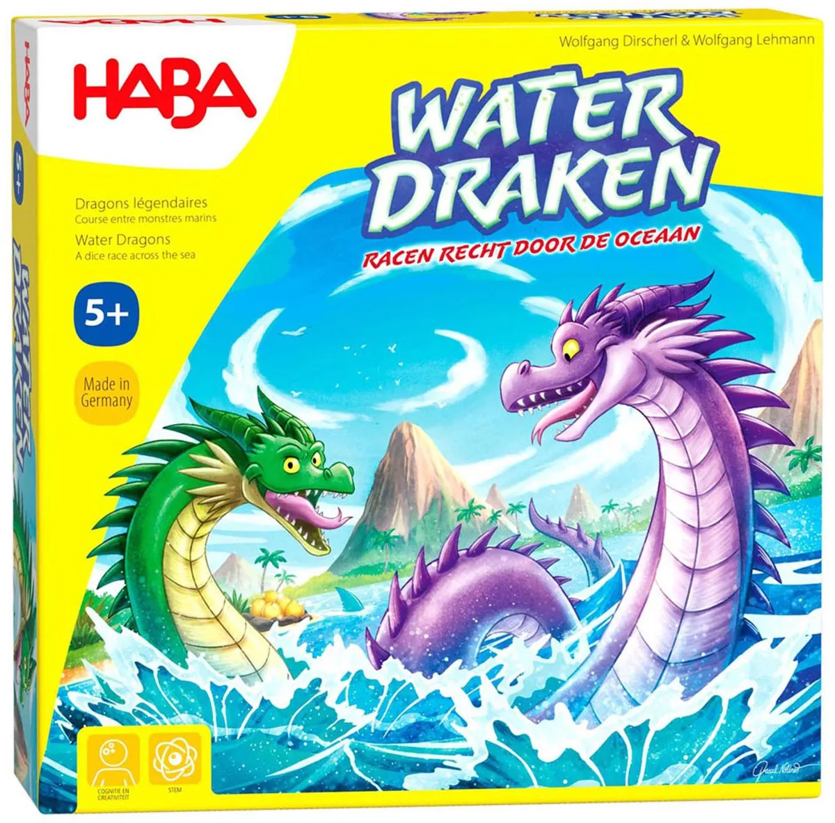 Haba Water Dragons Educatief Gezelschapsspel - 6 Spelers - Multicolor