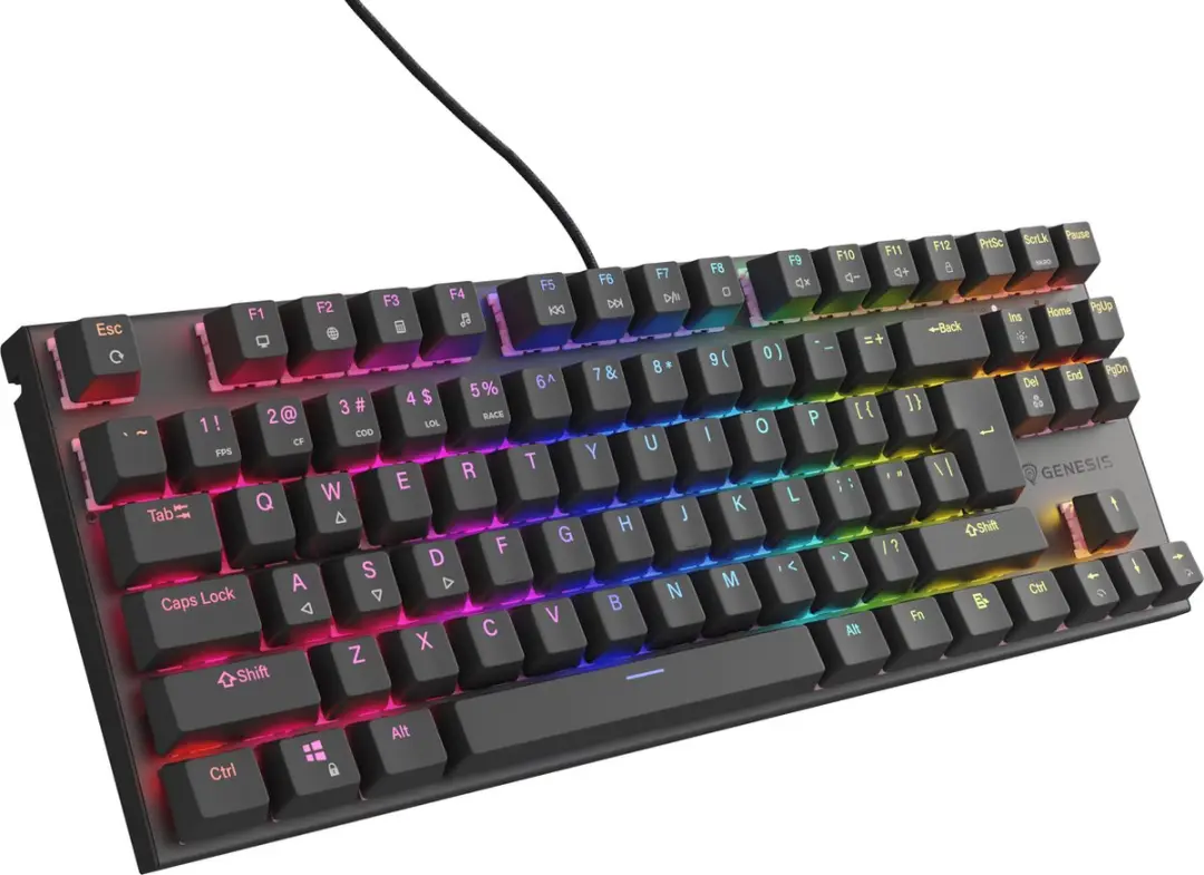 Genesis Thor 303 TKL NKG-1881 Gaming Toetsenbord - Zwart - afbeelding 6 van 6