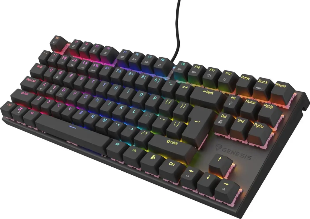 Genesis Thor 303 TKL NKG-1881 Gaming Toetsenbord - Zwart