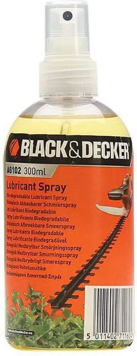 BLACK+DECKER A6102-XJ Biologisch afbreekbare olie Heggenscharen