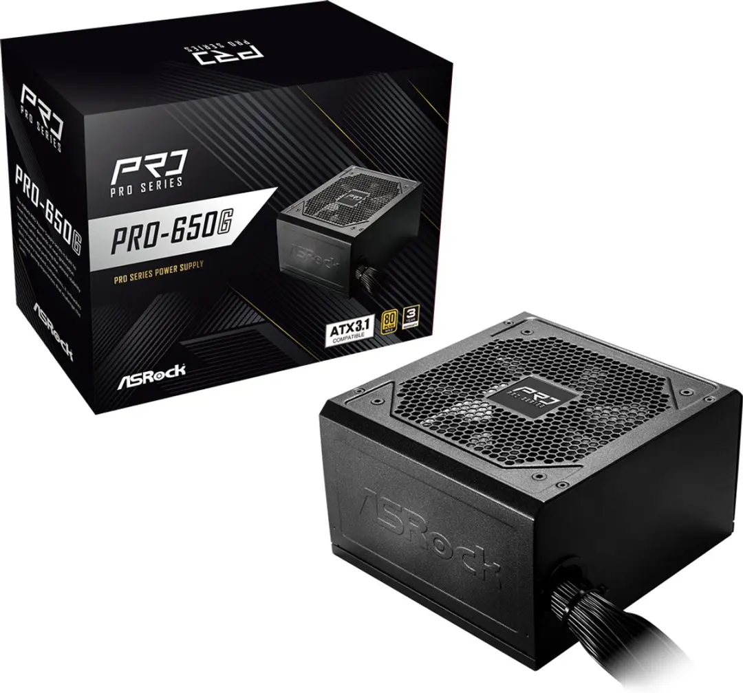 ASRock PRO-650G Voeding 650W