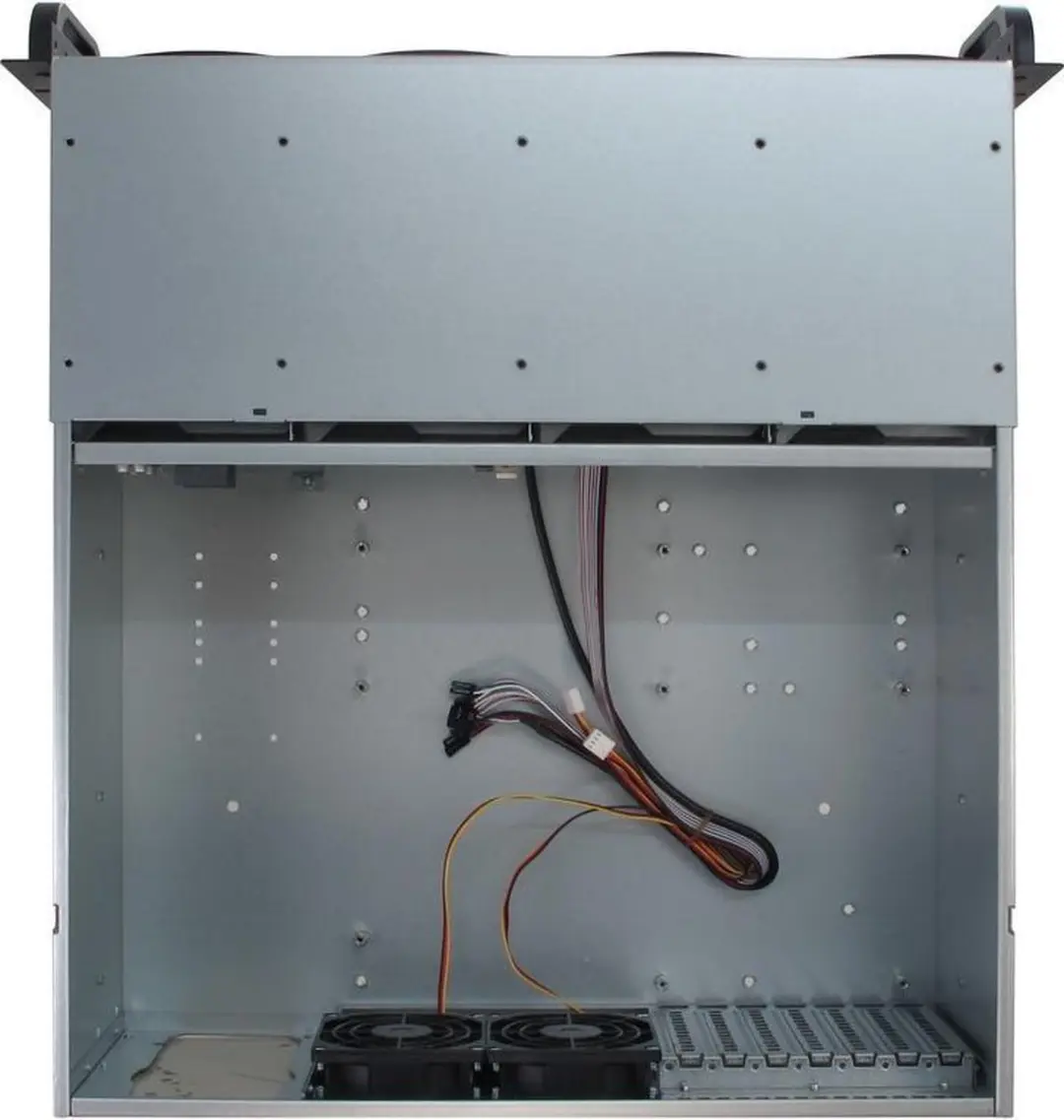 Intertech IPC 4U-4408 Computerbehuizing 88887191 - Zilver