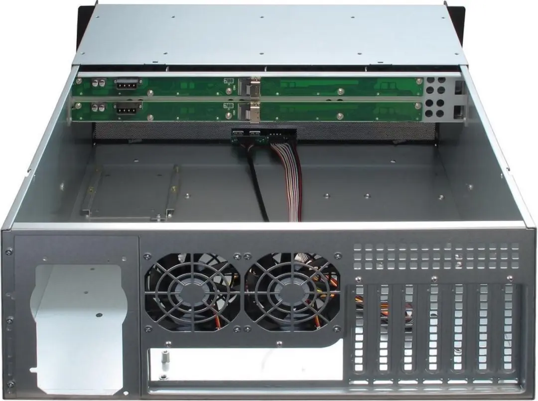 Intertech IPC 4U-4408 Computerbehuizing 88887191 - Zilver
