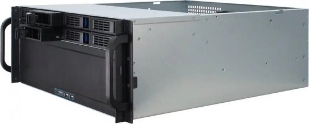 Intertech IPC 4U-4408 Computerbehuizing 88887191 - Zilver
